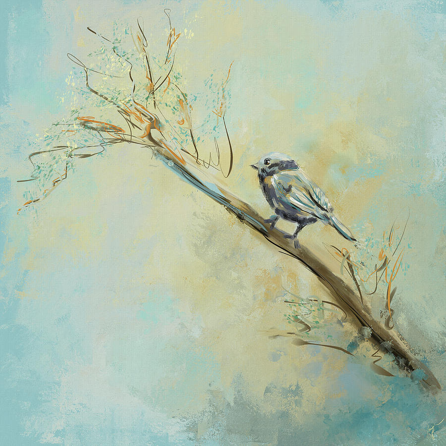Abstract Painting - Little Bird 5602 by Jai Johnson