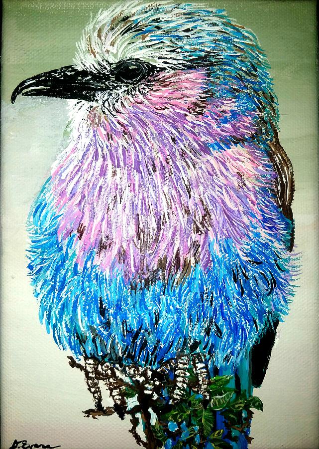 Little Bird Painting by Deborah Evers