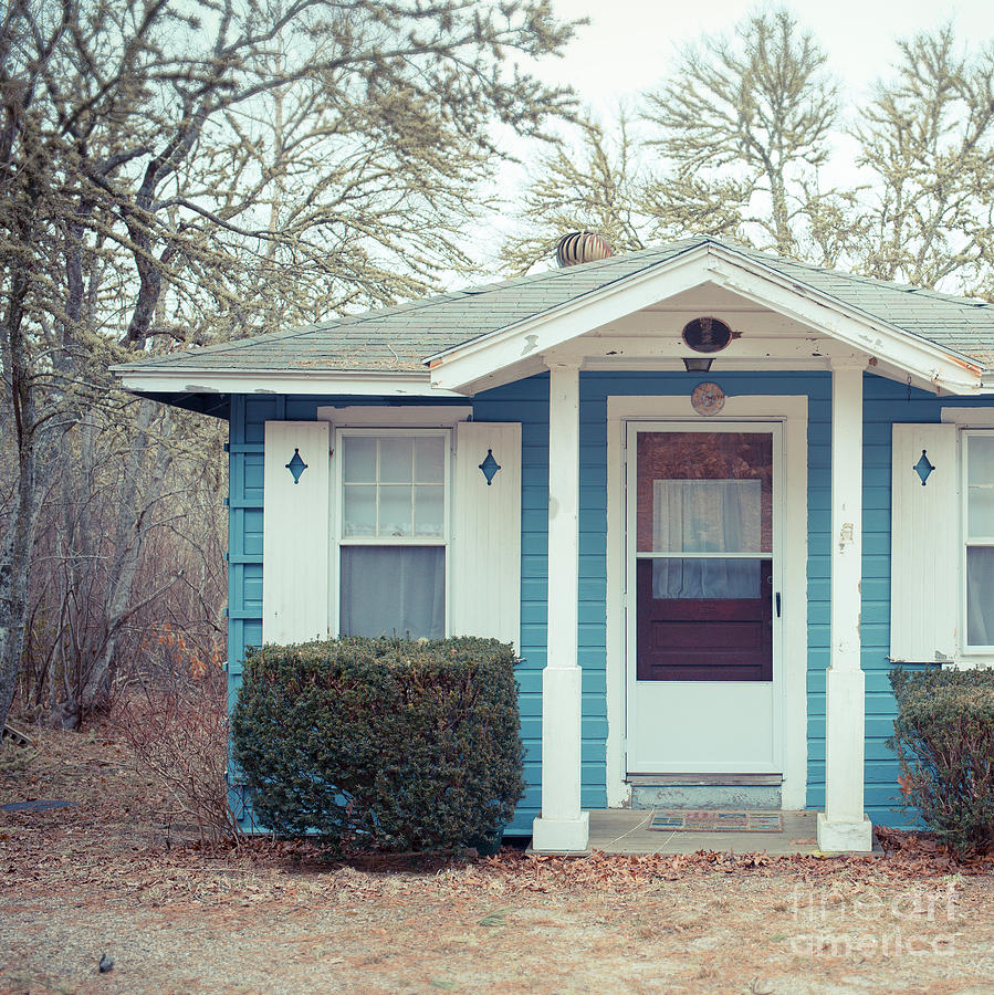 Little Blue Cottage Photograph By Edward Fielding