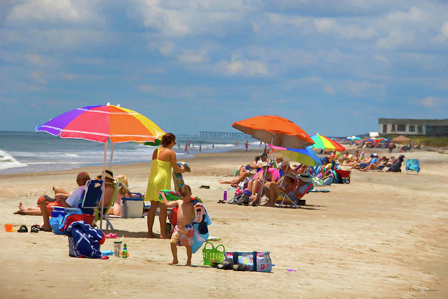 Little Boy At The Beach Photograph By R Douglas Vanwynen - Fine Art America