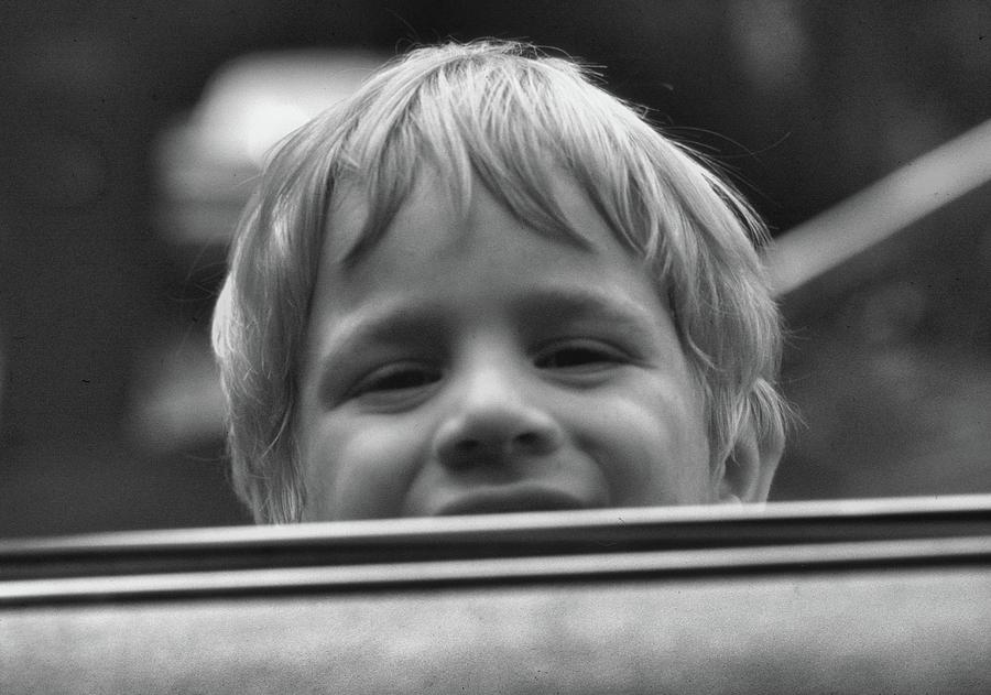 Little Boy BW  Photograph by Lyle Crump