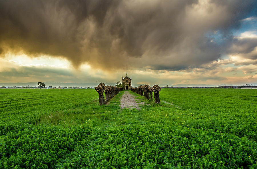 Little Chapel in the field Photograph by Wolfgang Stocker