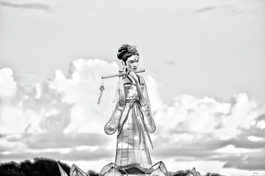 Little China Doll 2 Digital Art by David Stasiak