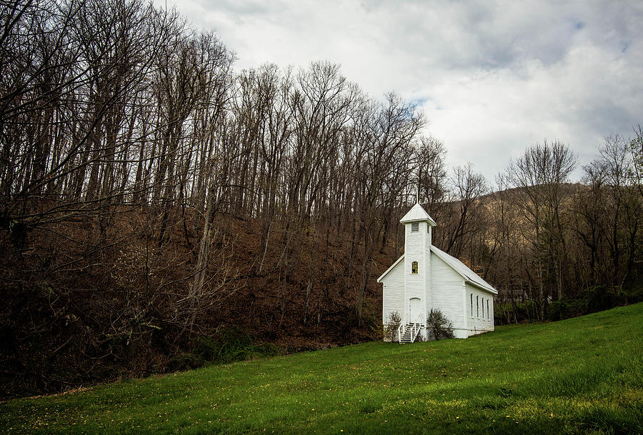 Little Church On The Hill Photograph by Cynthia Wolfe