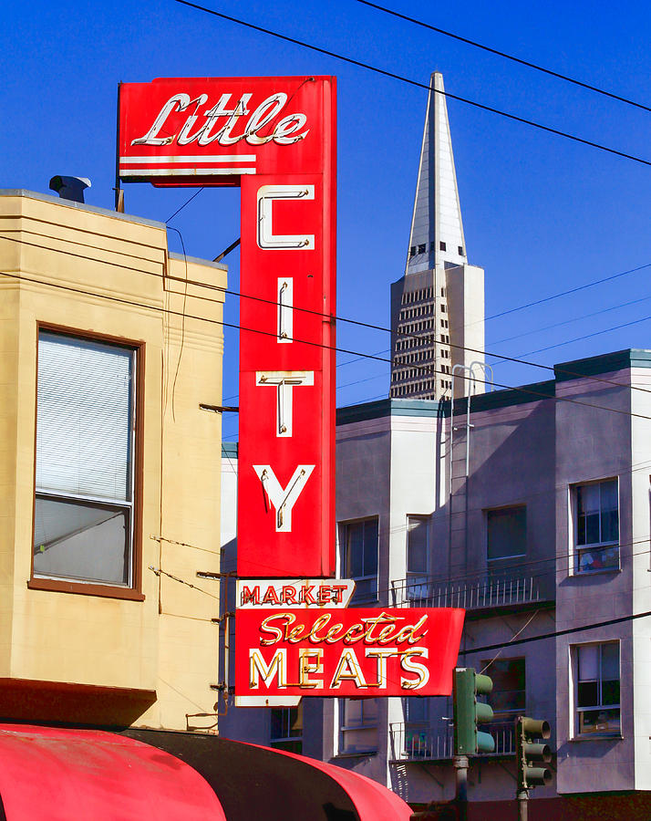 Little City Market North Beach San Francisco Photograph by Bonnie Follett