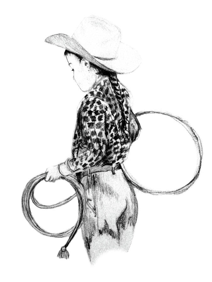 Cowgirl Prints by Virgil C. Stephens - Notevena