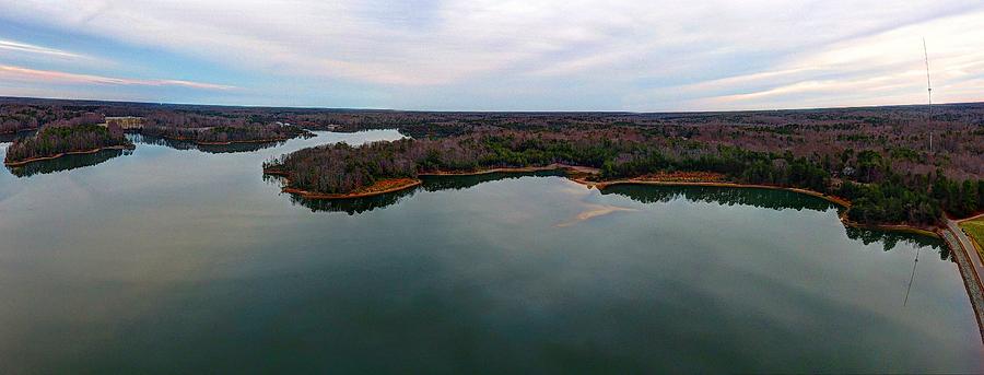 Little Creek Reservoir 1 Photograph by Tredegar DroneWorks | Fine Art ...