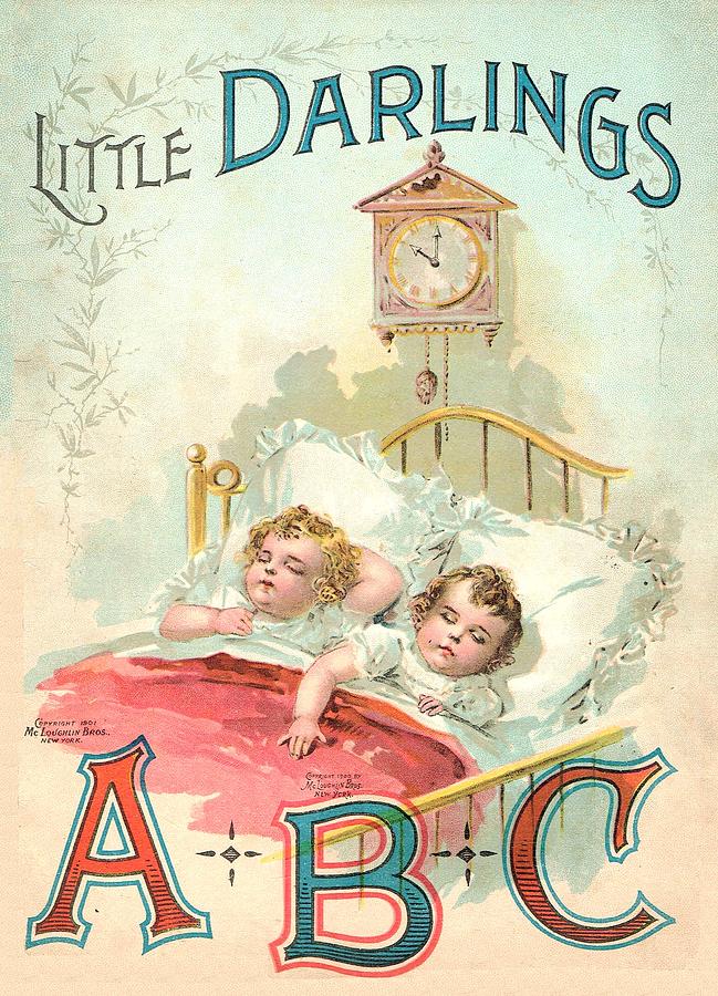 Little Darlings ABC Book Painting by Reynold Jay