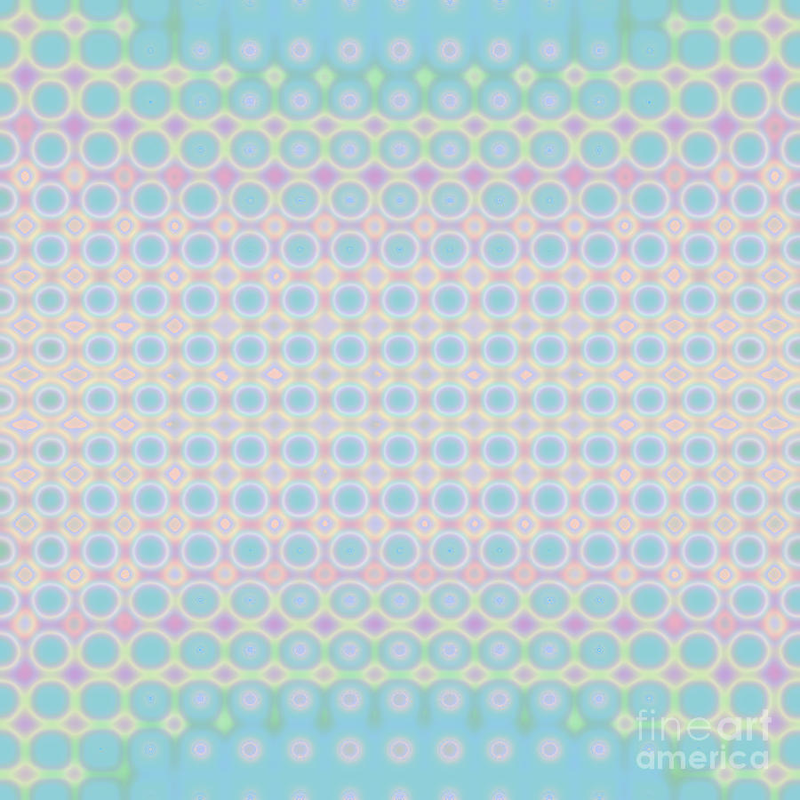 Little Dot-baby Blue Tapestry - Textile by Mando Xocco