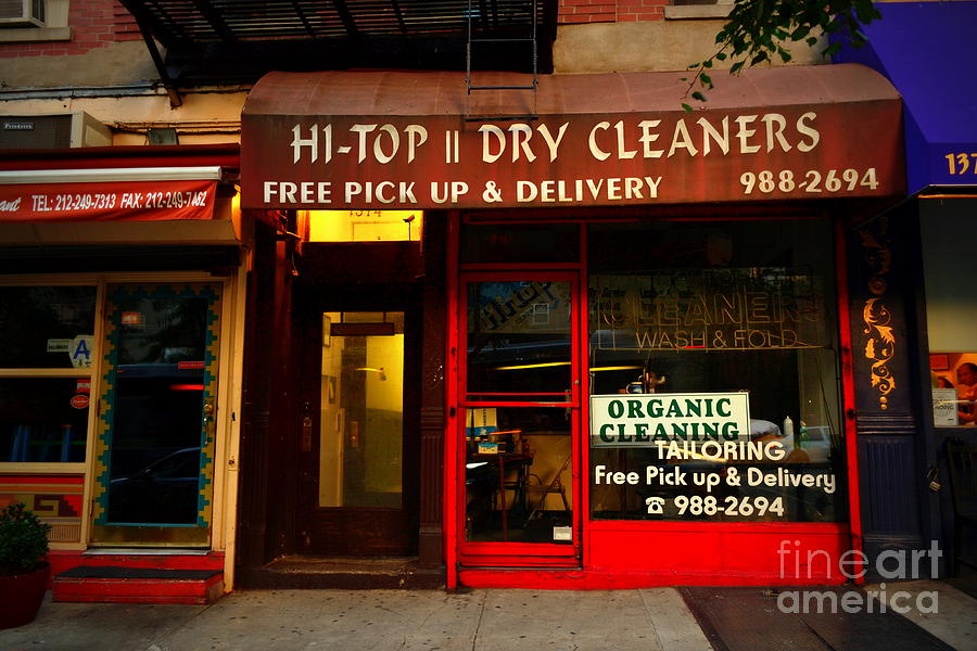 New York City Photograph - Little Dry Cleaner That Could - Old Buildings of New York by Miriam Danar