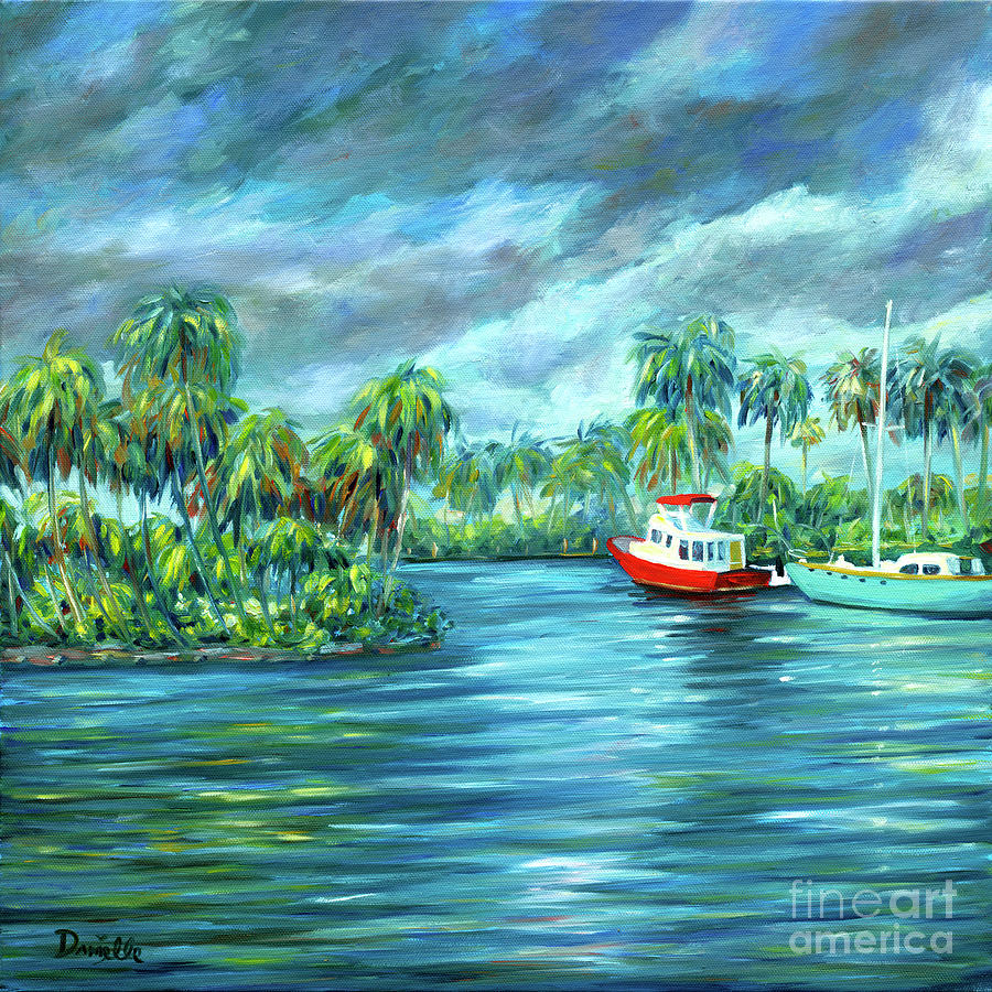 Little Florida Painting by Danielle Perry