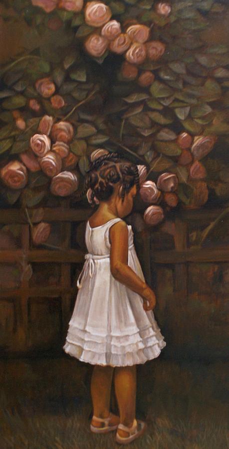 Flower Painting - Little Flower by Curtis James