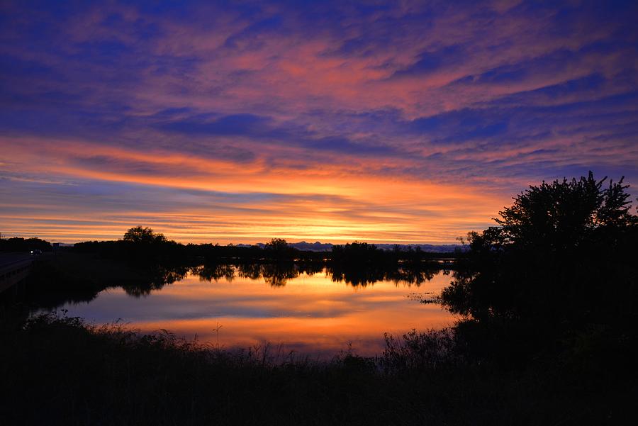 Little Fly Creek Sunset 1 Photograph by Keith Stokes