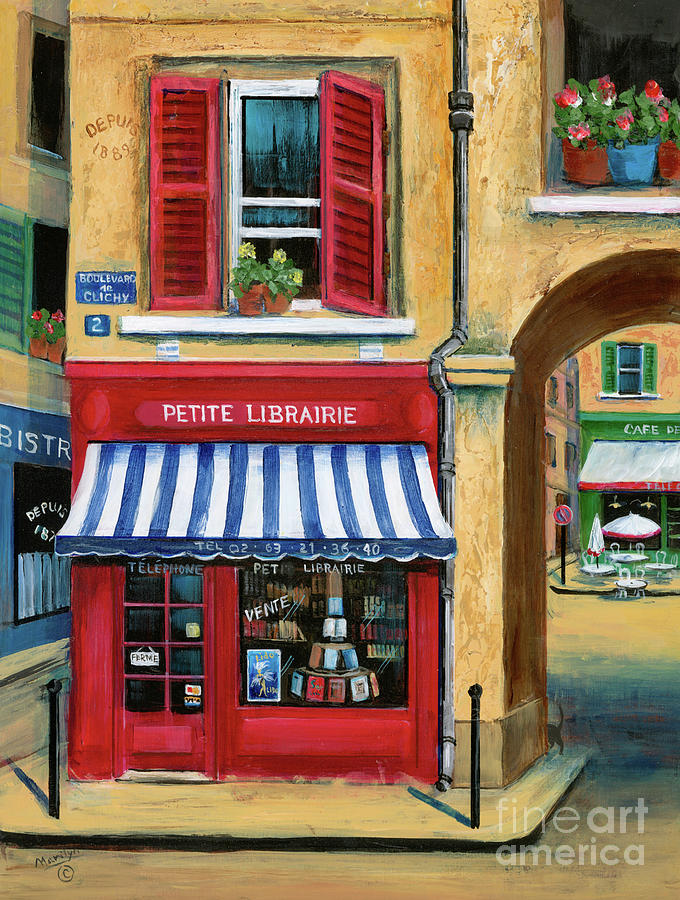 Little French Book Store by Marilyn Dunlap