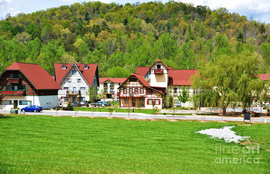 Little German Town in - Helen Georgia Photograph by Adrian De Leon Art and Photography