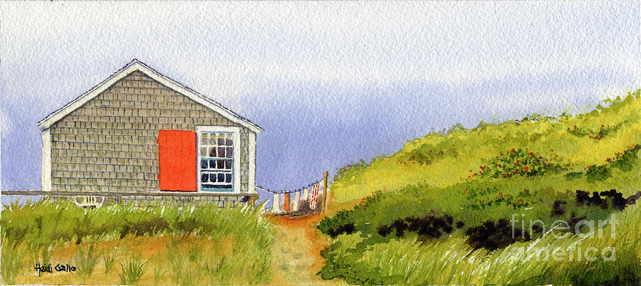 Cottage Painting - Little Gilda by Heidi Gallo
