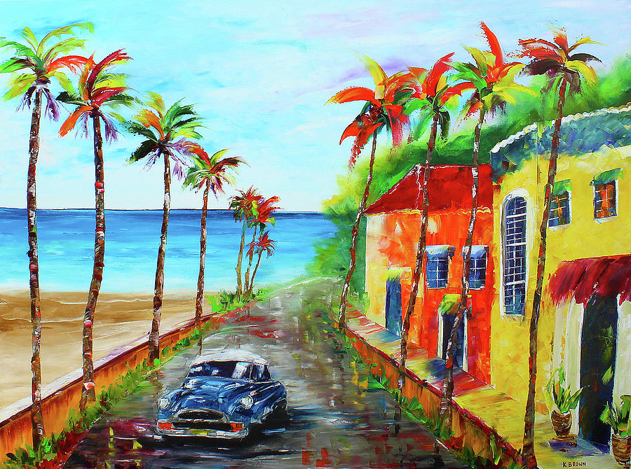 Little Havana Painting by Kevin Brown