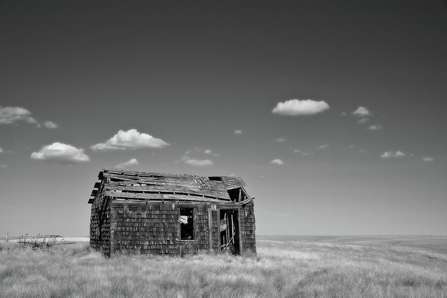 Little House On The Prairie Photograph by Allan Van Gasbeck