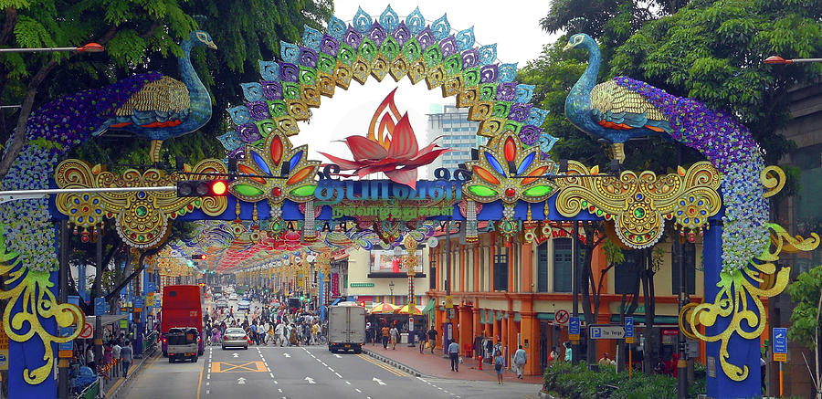 Little India 4 Photograph by Ron Kandt