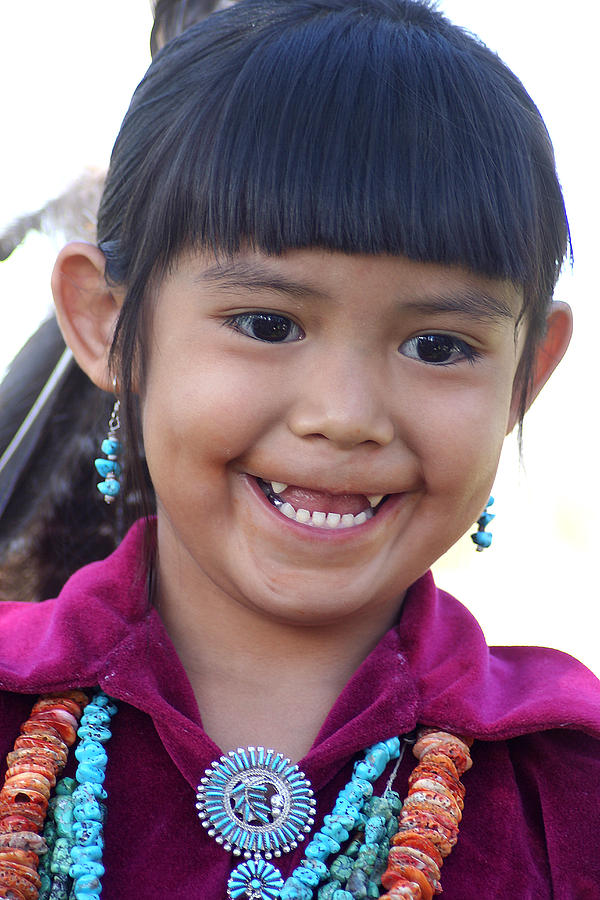 Little Indian Girl Photograph By Carl Purcell Fine Art America