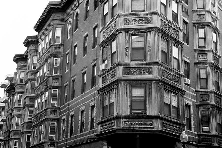 Little Italy Facades, Black and White Photography, Boston Massachusetts ...