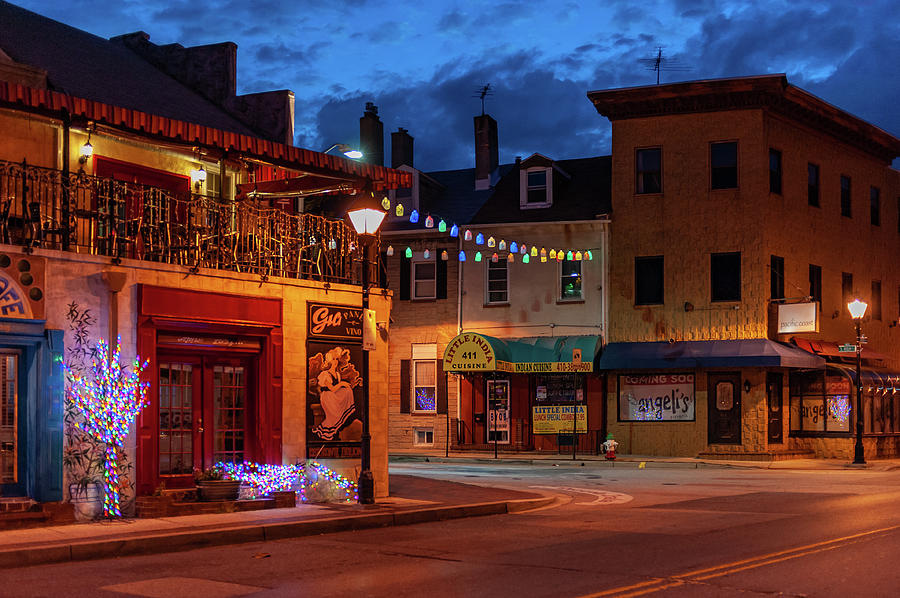 Baltimore Photograph - Little Italy by Jim Archer