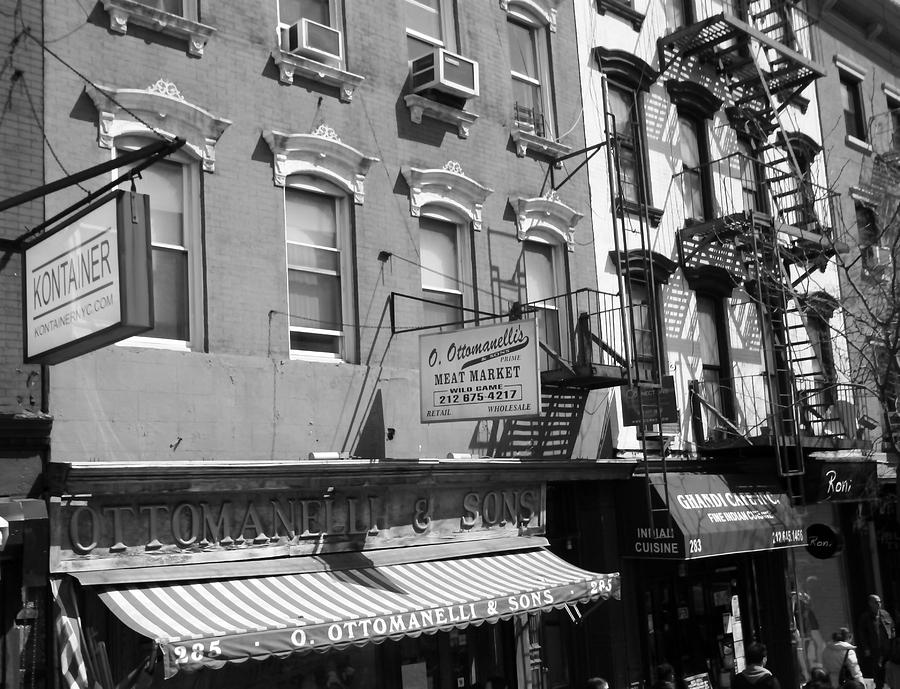 Little Italy Storefronts Photograph by Mary Haber - Fine Art America