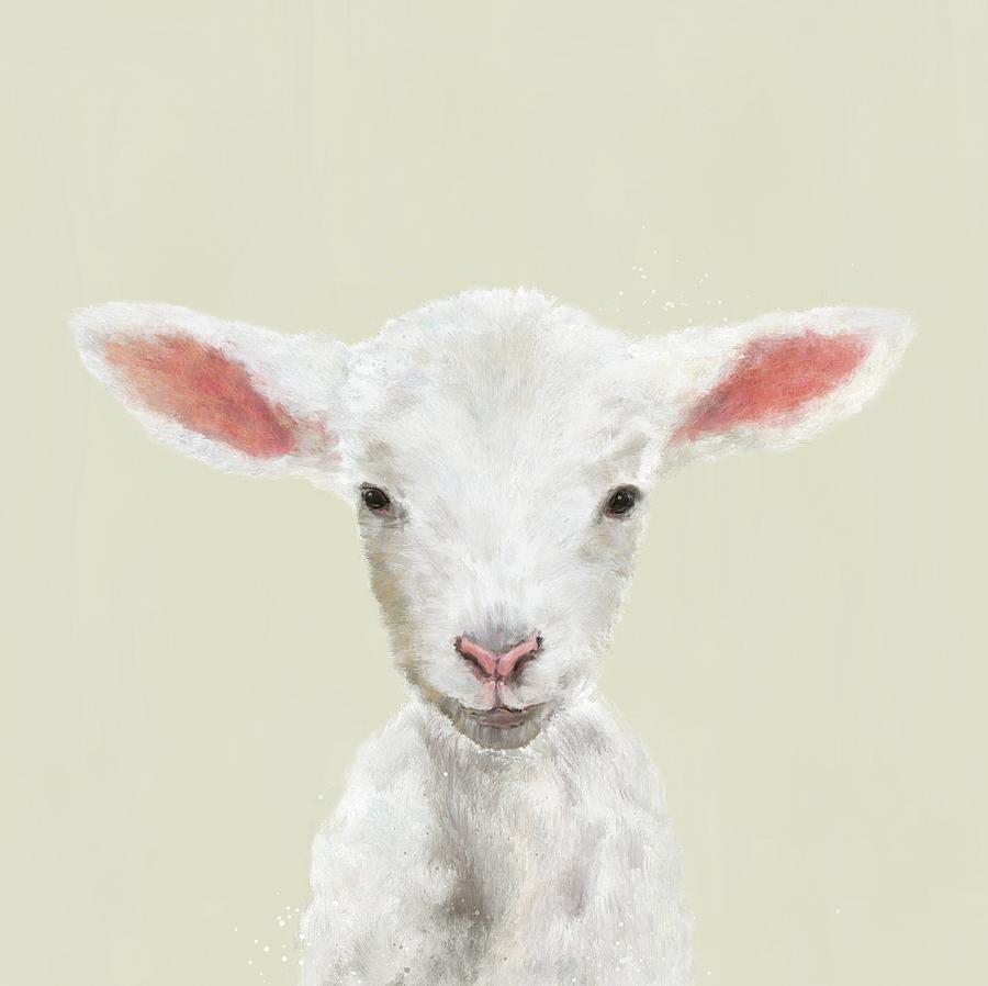 Little Lamb Digital Art by Mandy Tabatt