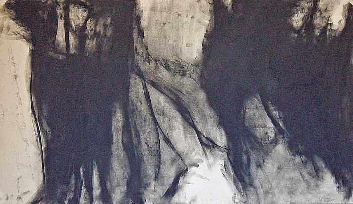 Abstract Expressionism Drawing - Little Laos 6 by Doug Kinsey Abstract Expressionism Drawing - Little Laos 6 by Doug Kinsey