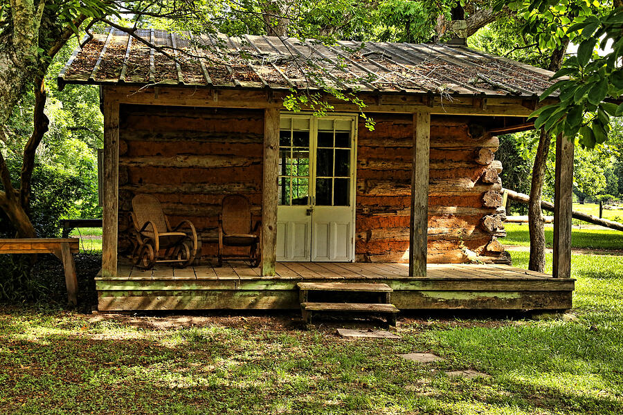 Little Log Cabin Photograph By Judy Vincent