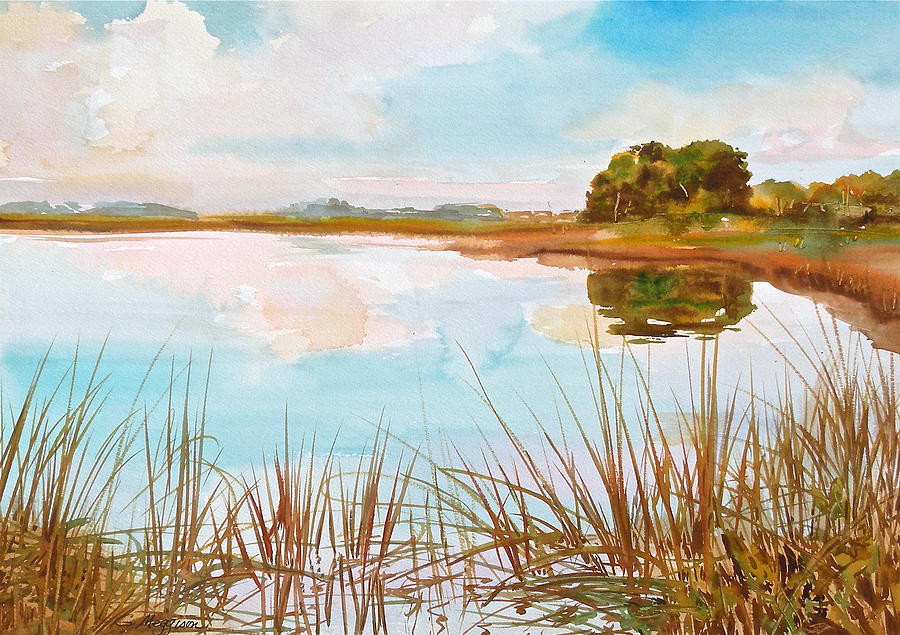 Little Marsh Hill Painting by Gordon Meggison - Fine Art America