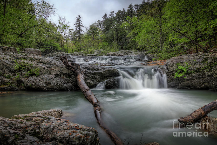 Little Missouri Falls 3 by Larry McMahon Little Missouri Falls 3 by Larry McMahon