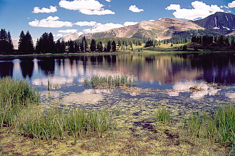 Mountain Photograph - Little Molas Lake Colorado by Greg Taylor