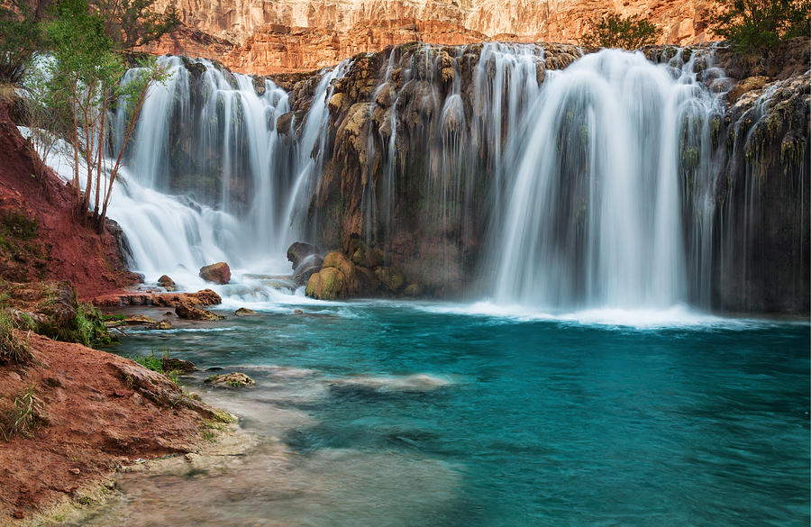 Little Navajo Falls Photograph by Alex Mironyuk