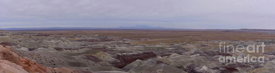 Little Painted Desert Panorama  Photograph by Jeff Hubbard