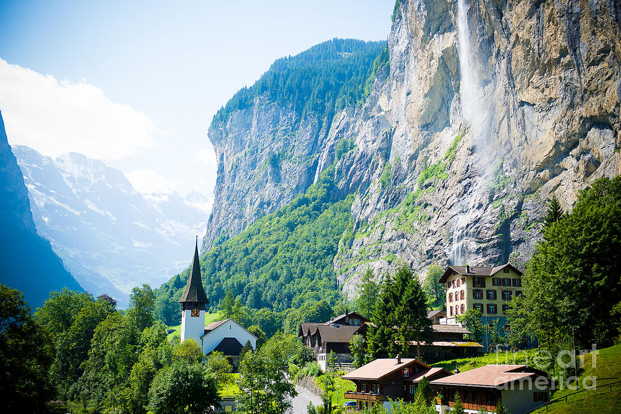 Swiss Alps Photograph by Anna Serebryanik