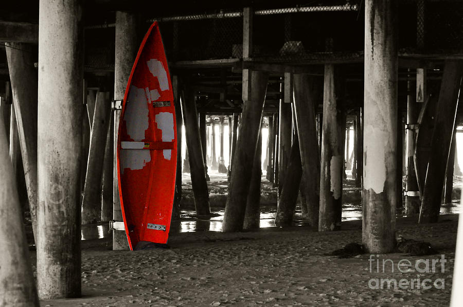 Little Red Boat III Photograph by Clayton Bruster