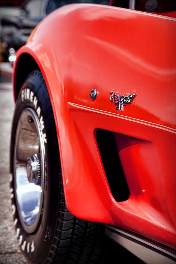 Little Red Corvette Photograph by Gordon Dean II