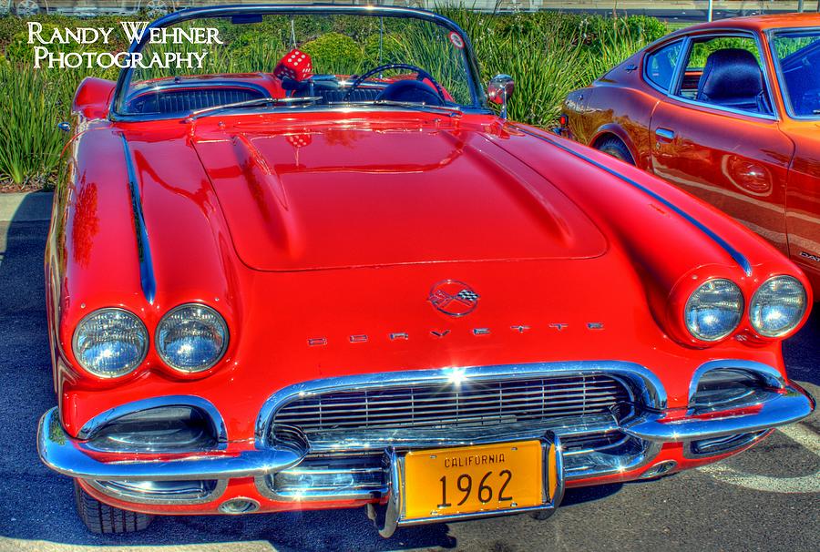 Little Red Corvette Photograph by Randy Wehner