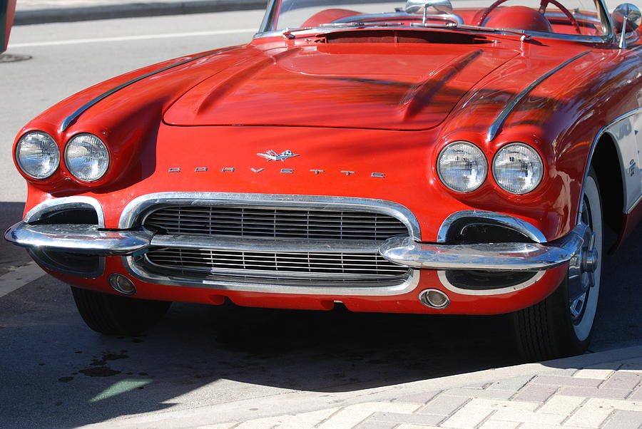 Little Red Corvette Photograph by Rob Hans