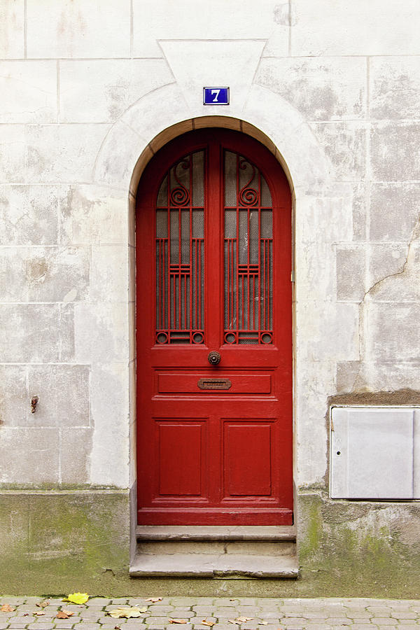 Little Red Door Photograph by Melanie Alexandra Price