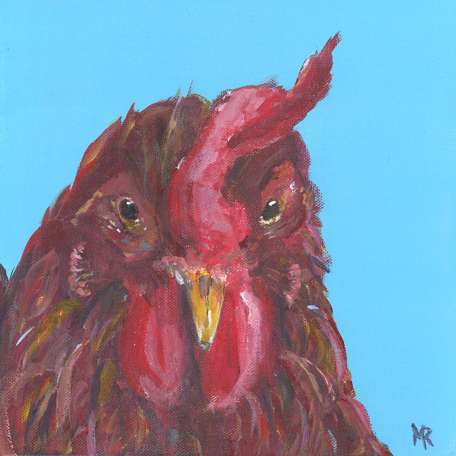 Little Red Hen Painting by Michelle Reeve