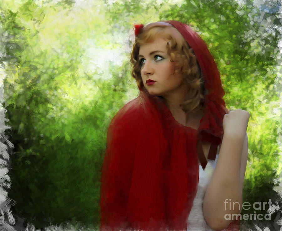 Little Red Riding Hood Photograph By Anya Terebenina Taggart