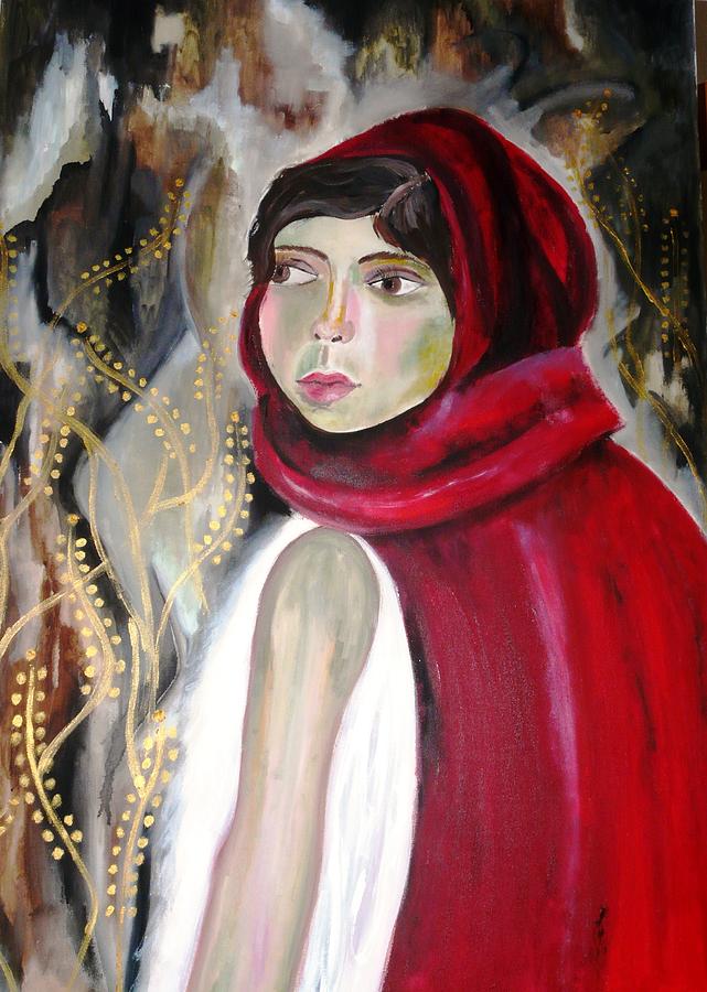 Little Red Riding Hood Painting by Ayelet Frank - Fine Art America