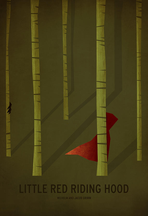 Little Red Riding Hood Digital Art by Christian Jackson
