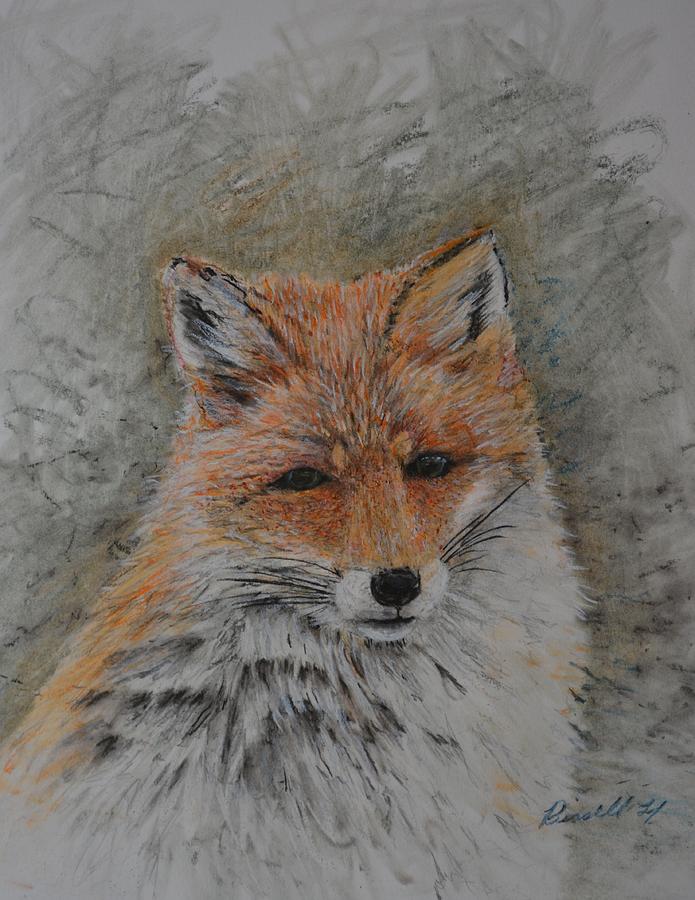 Wildlife Painting - Little Red by Russell Fox