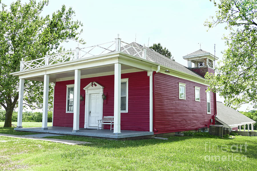 Little Red Schoolhouse, Council Grove Photograph by Catherine Sherman