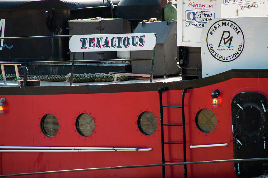 Little Red Tug Boat Photograph by Stewart Helberg