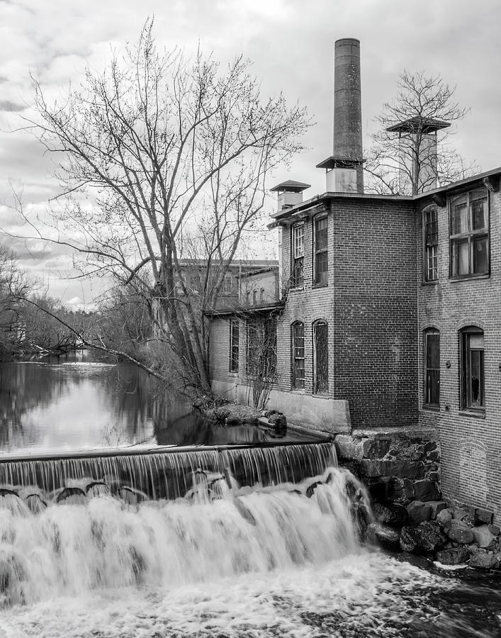 Brick Photograph - Little River Dam by Betty Denise