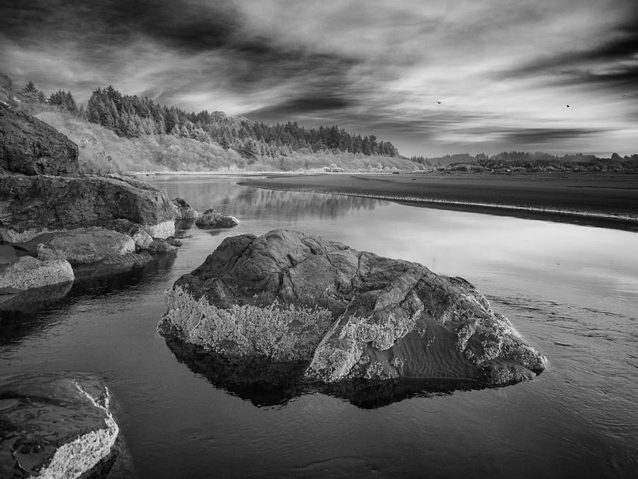 Little River in Infrared 1 Photograph by Greg Nyquist